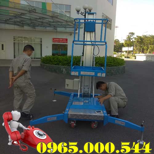 thang nâng 10m trục đơn giá rẻ