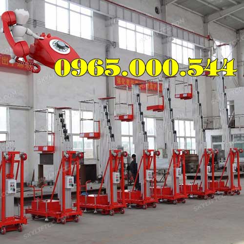 Thang nâng người 10m giá rẻ tại Hải Phòng