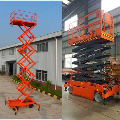 Xe thang nâng công trình giá rẻ