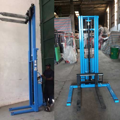 cung cấp xe nâng bán tự động tại Hưng Yên