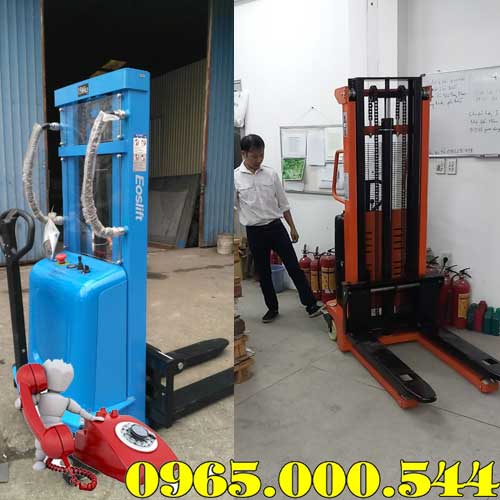 Địa chỉ bán xe nâng bán tự động tại Thanh Trì