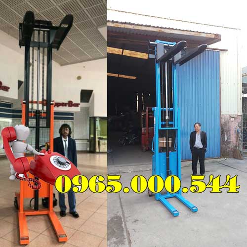 xe nâng bán tự động 4m