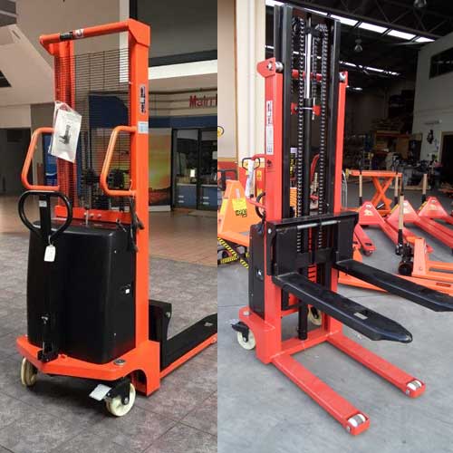 Xe nâng bán tự động tại Tuyên Quang