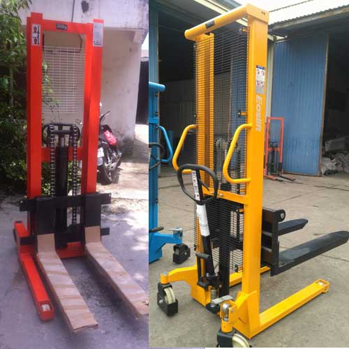 bán xe nâng tay cao tại Hải Dương