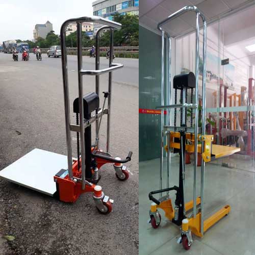xe nâng tay cao loại nhỏ giá rẻ
